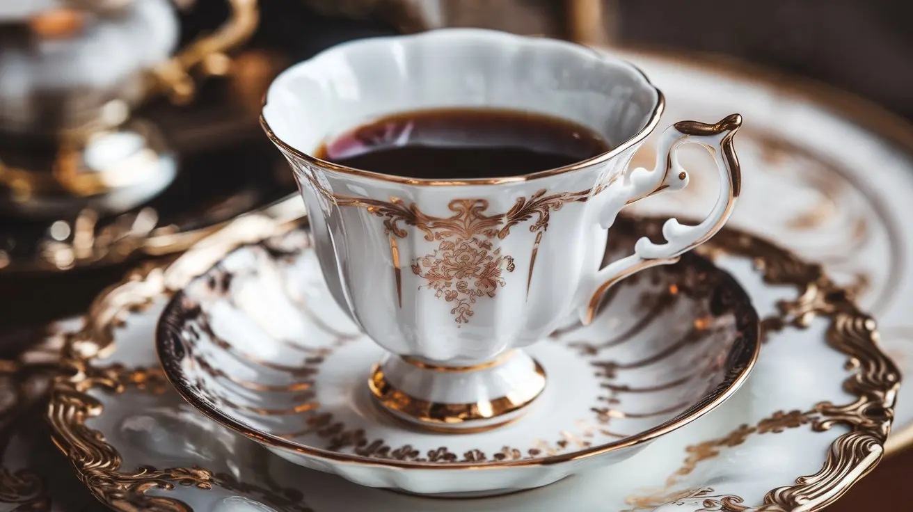 こだわりの器を使った1杯のブラックコーヒー
